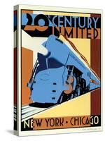 NY to Chicago-Brian James-Stretched Canvas