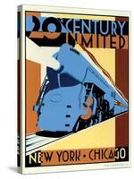 NY to Chicago-Brian James-Stretched Canvas