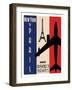 NY to Paris-Jason Giacopelli-Framed Art Print