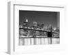 NY - Towers and Spot Lights-Jerry Driendl-Framed Premium Photographic Print