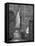 NY - Towers and Statue-Jerry Driendl-Framed Stretched Canvas
