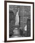 NY - Towers and Statue-Jerry Driendl-Framed Photographic Print