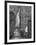 NY - Towers and Statue-Jerry Driendl-Framed Photographic Print