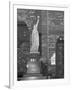 NY - Towers and Statue-Jerry Driendl-Framed Photographic Print