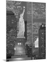 NY - Towers and Statue-Jerry Driendl-Mounted Photographic Print