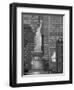 NY - Towers and Statue-Jerry Driendl-Framed Photographic Print