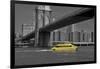 Ny Water Taxi under Brooklyn Bridge-Phil Maier-Framed Photographic Print