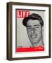 NY Yankee slugger Joe DiMaggio, May 1, 1939-Carl Mydans-Framed Photographic Print