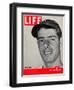 NY Yankee slugger Joe DiMaggio, May 1, 1939-Carl Mydans-Framed Photographic Print