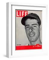 NY Yankee slugger Joe DiMaggio, May 1, 1939-Carl Mydans-Framed Photographic Print