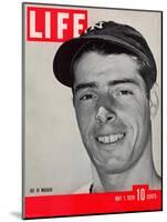 NY Yankee slugger Joe DiMaggio, May 1, 1939-Carl Mydans-Mounted Photographic Print