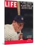 NY Yankee Slugger Mickey Mantle, June 25, 1956-null-Mounted Photographic Print