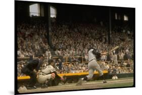 NY Yankees Right Fielder Roger Maris Against Detroit Tigers During Record Breaking 61 Homer Season-Robert W. Kelley-Mounted Premium Photographic Print