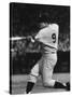 NY Yankees Right Fielder Roger Maris Hitting His 58th Home Run in Game Against Detroit Tigers-Robert W^ Kelley-Stretched Canvas