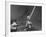 NY Yankees Right Fielder Roger Maris Hitting His 59th Home Run in Record Breaking Year-Ralph Morse-Framed Premium Photographic Print