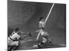 NY Yankees Right Fielder Roger Maris Hitting His 59th Home Run in Record Breaking Year-Ralph Morse-Mounted Premium Photographic Print