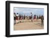 Nyangatom (Bumi) Tribal Dance Ceremony, Omo River Valley, Ethiopia, Africa-Gabrielle and Michel Therin-Weise-Framed Photographic Print