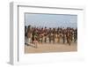 Nyangatom (Bumi) Tribal Dance Ceremony, Omo River Valley, Ethiopia, Africa-Gabrielle and Michel Therin-Weise-Framed Photographic Print