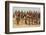 Nyangatom (Bumi) Tribal Dance Ceremony, Omo River Valley, Ethiopia, Africa-Gabrielle and Michel Therin-Weise-Framed Photographic Print