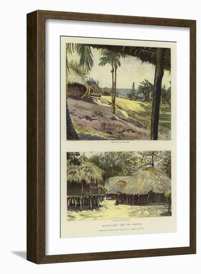 Nyasaland and its People-Harry Hamilton Johnston-Framed Giclee Print