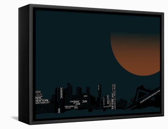 Nyc 2-null-Framed Stretched Canvas