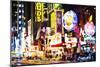 NYC 42 Street II - In the Style of Oil Painting-Philippe Hugonnard-Mounted Giclee Print