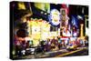 NYC 42 Street - In the Style of Oil Painting-Philippe Hugonnard-Stretched Canvas