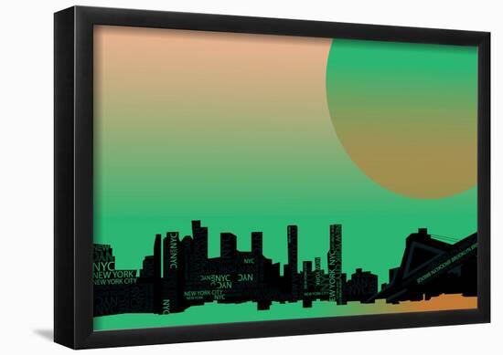 NYC 5-null-Framed Poster