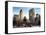 NYC Architecture and Buildings-Philippe Hugonnard-Framed Stretched Canvas