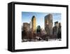 NYC Architecture and Buildings-Philippe Hugonnard-Framed Stretched Canvas