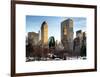 NYC Architecture and Buildings-Philippe Hugonnard-Framed Art Print