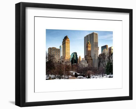 NYC Architecture and Buildings-Philippe Hugonnard-Framed Art Print