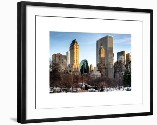 NYC Architecture and Buildings-Philippe Hugonnard-Framed Art Print