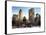 NYC Architecture and Buildings-Philippe Hugonnard-Framed Stretched Canvas