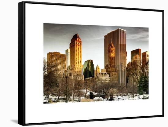 NYC Architecture and Buildings-Philippe Hugonnard-Framed Stretched Canvas