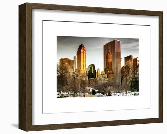 NYC Architecture and Buildings-Philippe Hugonnard-Framed Art Print