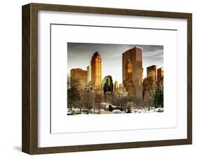 NYC Architecture and Buildings-Philippe Hugonnard-Framed Art Print