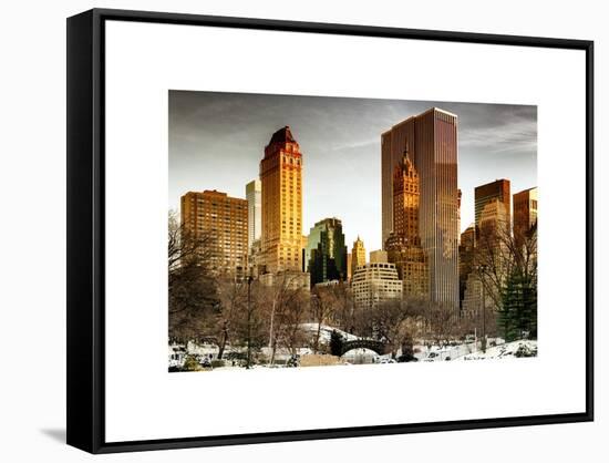 NYC Architecture and Buildings-Philippe Hugonnard-Framed Stretched Canvas