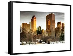 NYC Architecture and Buildings-Philippe Hugonnard-Framed Stretched Canvas