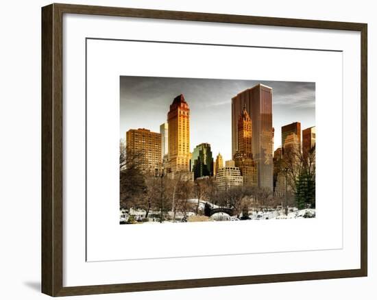 NYC Architecture and Buildings-Philippe Hugonnard-Framed Art Print