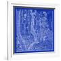 NYC Blueprint-Adam Shaw-Framed Art Print