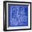 NYC Blueprint-Adam Shaw-Framed Art Print