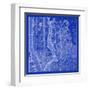 NYC Blueprint-Adam Shaw-Framed Art Print