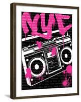 NYC Boom Box-N. Harbick-Framed Art Print