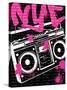 NYC Boom Box-N. Harbick-Stretched Canvas