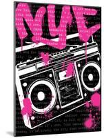 NYC Boom Box-N. Harbick-Mounted Art Print