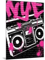 NYC Boom Box-N. Harbick-Mounted Art Print