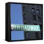 NYC Broadway-Nina Papiorek-Framed Stretched Canvas