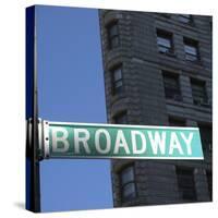 NYC Broadway-Nina Papiorek-Stretched Canvas