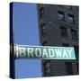 NYC Broadway-Nina Papiorek-Stretched Canvas